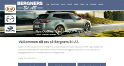 Desktop Screenshot of bergnersbil.se